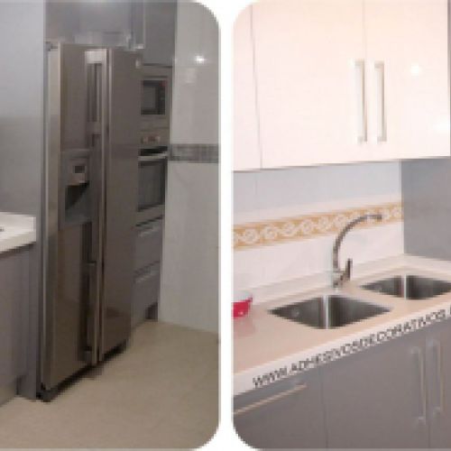 CENEFA EN TONOS ALUMINIO