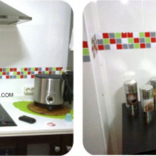 Cenefa cocina 9,5cm Colores Especiales.