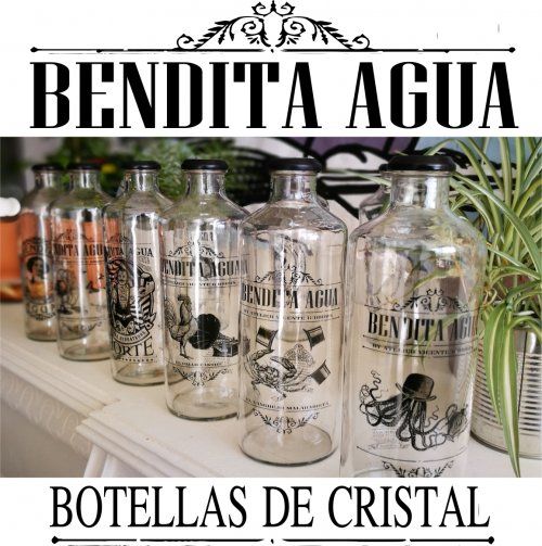 BOTELLAS CRISTAL REUTILIZABLES